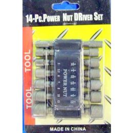 48 of 14pc Power Nut Driver Set