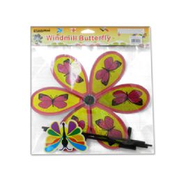 96 Pieces Windmill Butterfly - Wind Spinners