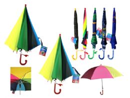 96 Wholesale 23" Fabric Umbrella