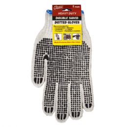 72 Pairs Double Sided Dotted Working Glove - Working Gloves