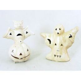144 Wholesale Holder Candle Hollween 3 Ass