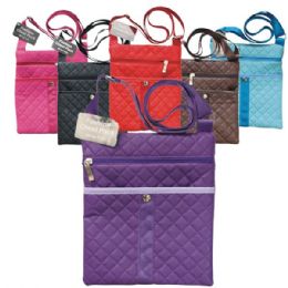 48 Wholesale Fashion Shoulder Bag Quilt