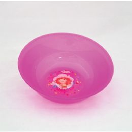 96 Wholesale Bowl 6" Plastic With Printing