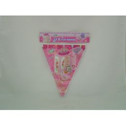 108 Wholesale Party Flag Banner 12feet