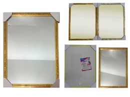36 Wholesale Gold & Silver Framed Mirror
