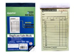 144 Units of 2 Part Sales Book, 50 Sets - Sales Order Book