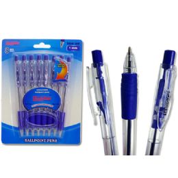108 Wholesale Ball Point Pens 8pc