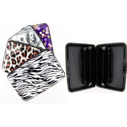 72 Pieces Card Caddy Card Holder Assorted Prints - Card Holders and Address Books