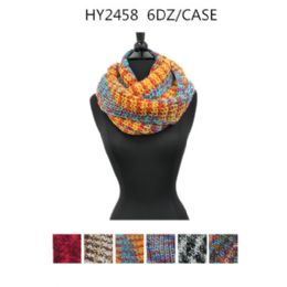 72 Pieces Ladies Fashion Winter Scarves Assorted Design - Winter Scarves
