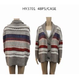 24 Pieces Ladies Fashion Winter Sweater - Womens Sweaters & Cardigan