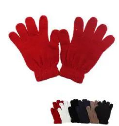 60 Units of Ladies Magic Gloves Assorted Gloves - Knitted Stretch Gloves