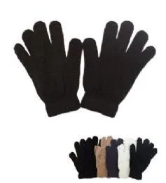 60 Wholesale Mens Magic Gloves Assorted Colors