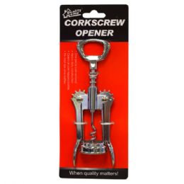 24 Wholesale 6.75 Inch Corkscrew & Cap Opener