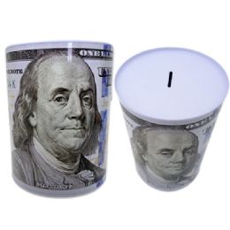 24 Wholesale Coin Bank, Saving Tin