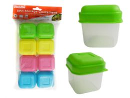 96 Wholesale 8-Piece Storage Containers