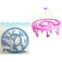 72 Wholesale 13 Clip Clothes Drying Rack
