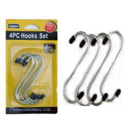 96 Pieces 4 Piece Hook Sets - Hooks