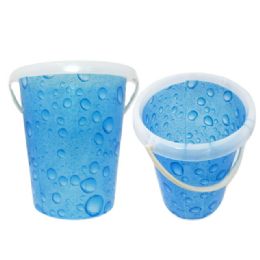 24 Pieces Bucket W/handle 12liters - Buckets & Basins
