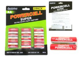 24 Pieces 21 Pack Aa Battery - Batteries