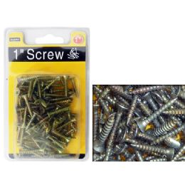 96 Pieces Screw 1" 160g Dou Blister - Drills and Bits