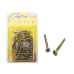 96 Wholesale Screw 1 3/4" 200g Dou Blister