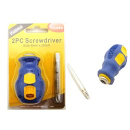 72 Wholesale Screwdriver2pc 6"