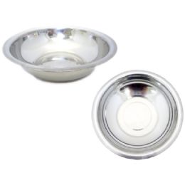 72 Wholesale Stainless Steel Bowl 10.6"