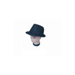 72 Wholesale Fedora Hats Assorted Colors