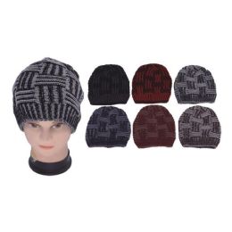 60 Pieces Knit HatS-2 Tone - Fashion Winter Hats