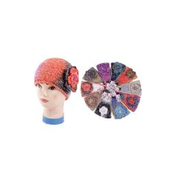 36 Pieces Tie Die Headband With Glitter & SequiN-Wide Size - Headbands