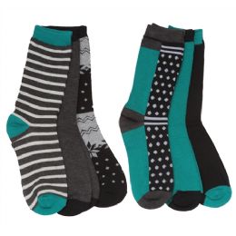 180 Pairs Tipi Toe Women's Crew Socks - Womens Crew Sock