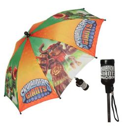 24 Pieces Skylanders Giants Boy's Orange Umbrella - Umbrellas & Rain Gear