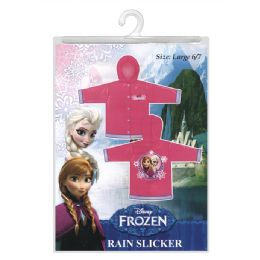 24 Wholesale Disney Frozen Raincoat For Children