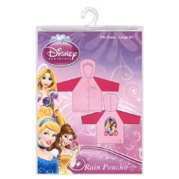 24 Wholesale Disney Princess Raincoat