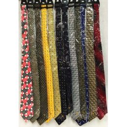 72 Wholesale Men's Neckties In Assorted Colors