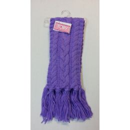 36 Wholesale Ladies Fashion Scarves Purple