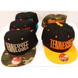 48 of Flat Bill Snap Back Hat Tennessee