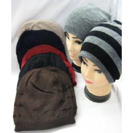 48 Pieces Mans Winter Hat 2 Ways - Winter Beanie Hats