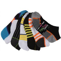 120 Wholesale Women's Cushion Sport Ankle Socks