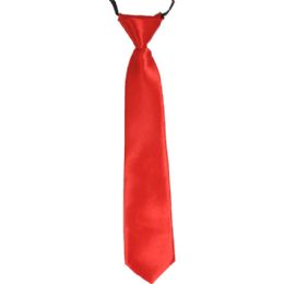 12 Wholesale Red Kid Necktie