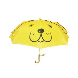 36 Wholesale Children Puppy Design Umbrella With Whistle