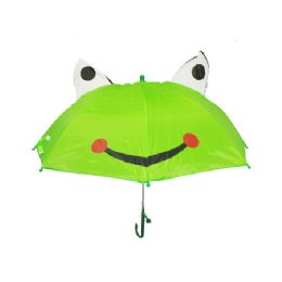 48 Units of Children Umbrella Frog With A Whistle - Umbrellas & Rain Gear