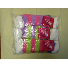 120 Wholesale Woman Fuzzy Sock Size 9-11