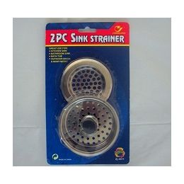 144 Wholesale 2pc Sink Strainer
