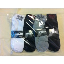144 Wholesale Men Ankle Socks Size 10-13