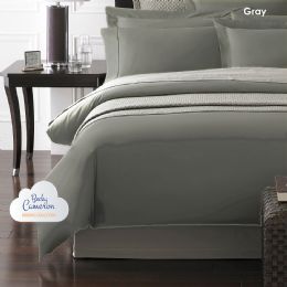 12 Wholesale Becky Cameron 1800 Series 3-Pc UltrA-Fine Weave Combed Microfiber Duvet Cover Case Queen Size Gray