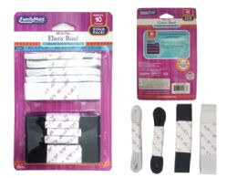 144 Pieces Elastic Band 10pc 2asst Packing 1/pc - Hair Accessories