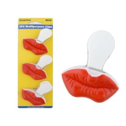 96 Bulk Lip Clips 3pc Packing 1/pc