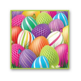 144 Pieces Easter Bev Napkin 16 ct - Party Paper Goods
