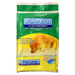 48 Wholesale Amoray Pet Pads 3pk Large